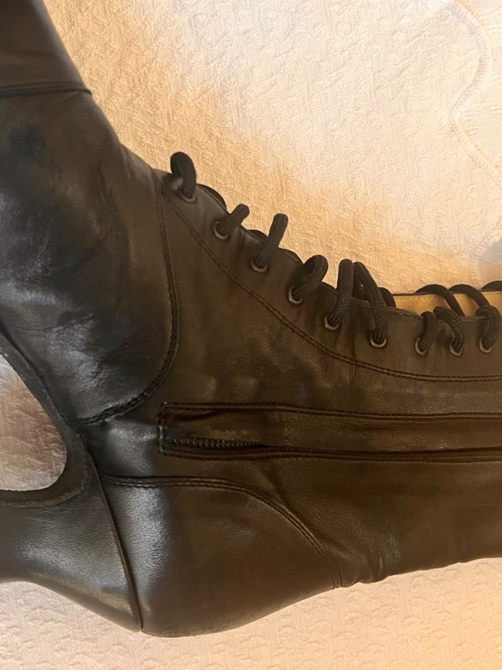 LaDuca Annie Can Can dance boots - Picture 3 of 5